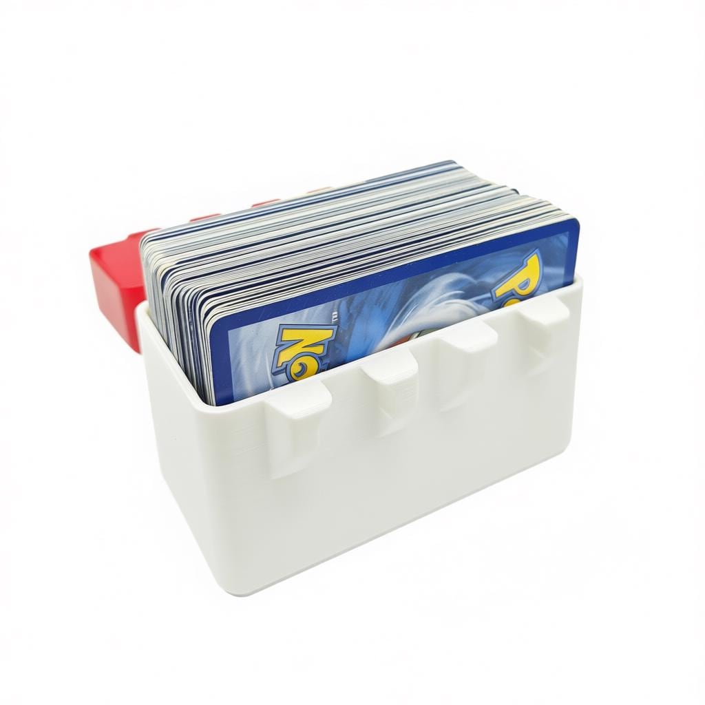 Pokémon Deck Organizer - 3D Printed Case for 100–110 Cards by KcPrintWorks, open case detail
