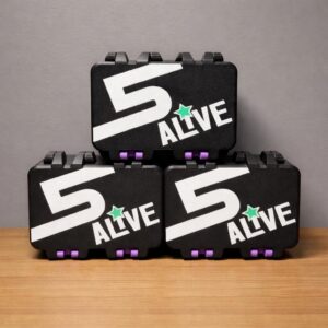 5 Alive Card Game Box - 3D Printed Family Game Organizer by KcPrintWorks, main product photo