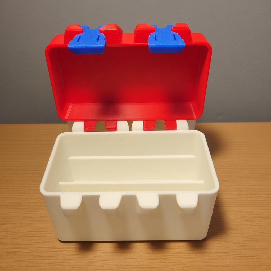 Pokémon Deck Organizer - 3D Printed Case for 100–110 Cards by KcPrintWorks, scale detail