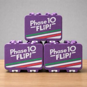 Phase 10 Flip Card Storage Box - 3D Printed Case with Card Holder by KcPrintWorks, main product photo