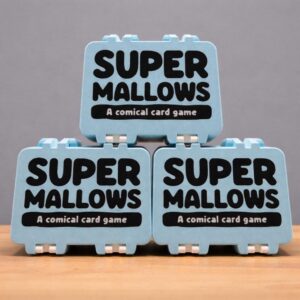 Super Mallows Card Game Storage Box - 3D Printed Travel Organizer by KcPrintWorks, main product photo