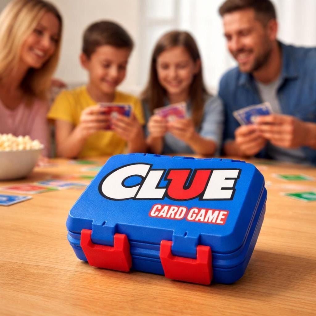 Clue Card Game Storage Case | Compact Travel Organizer, Board Game Accessory - Image 4