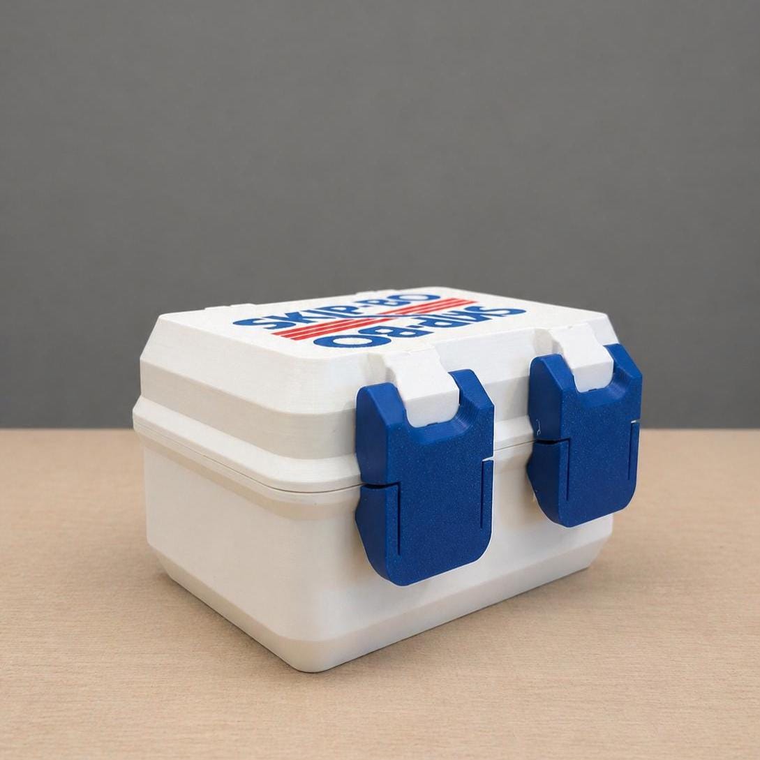Skip-Bo deck holder by KcPrintWorks, inside view