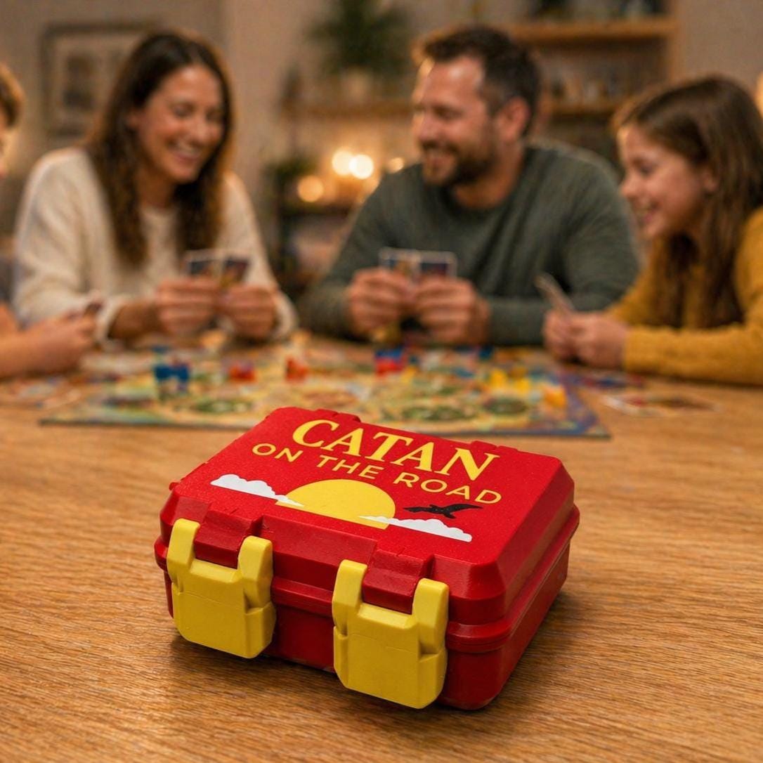 Catan travel case by KcPrintWorks, additional product view