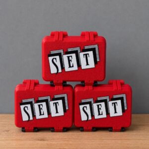 SET Game Storage Box by KcPrintWorks, main product photo