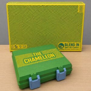 The Chameleon Board Game Storage Case by KcPrintWorks, main product photo