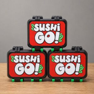 Sushi Go card game case by KcPrintWorks, main product photo