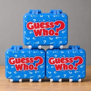 Guess Who Game Storage Box | 3D Printed Travel Case | Card Holder Organizer