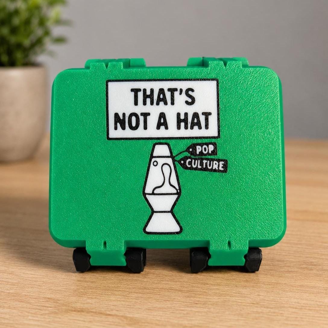 Thats Not a Hat Card Game Case | 3D Printed Travel Organizer, Card Holder - Image 4