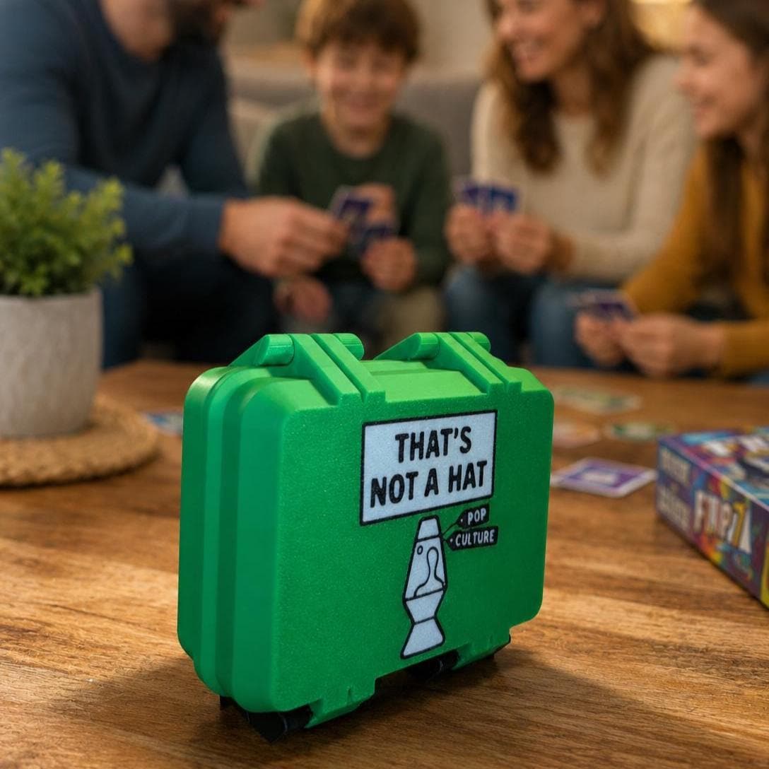 Thats Not a Hat Card Game Case | 3D Printed Travel Organizer, Card Holder - Image 6