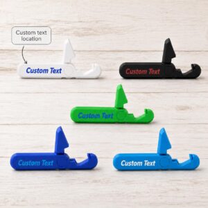 Personalized 3D Printed Folding Phone Stand Keychain, Custom Name Fidget Holder