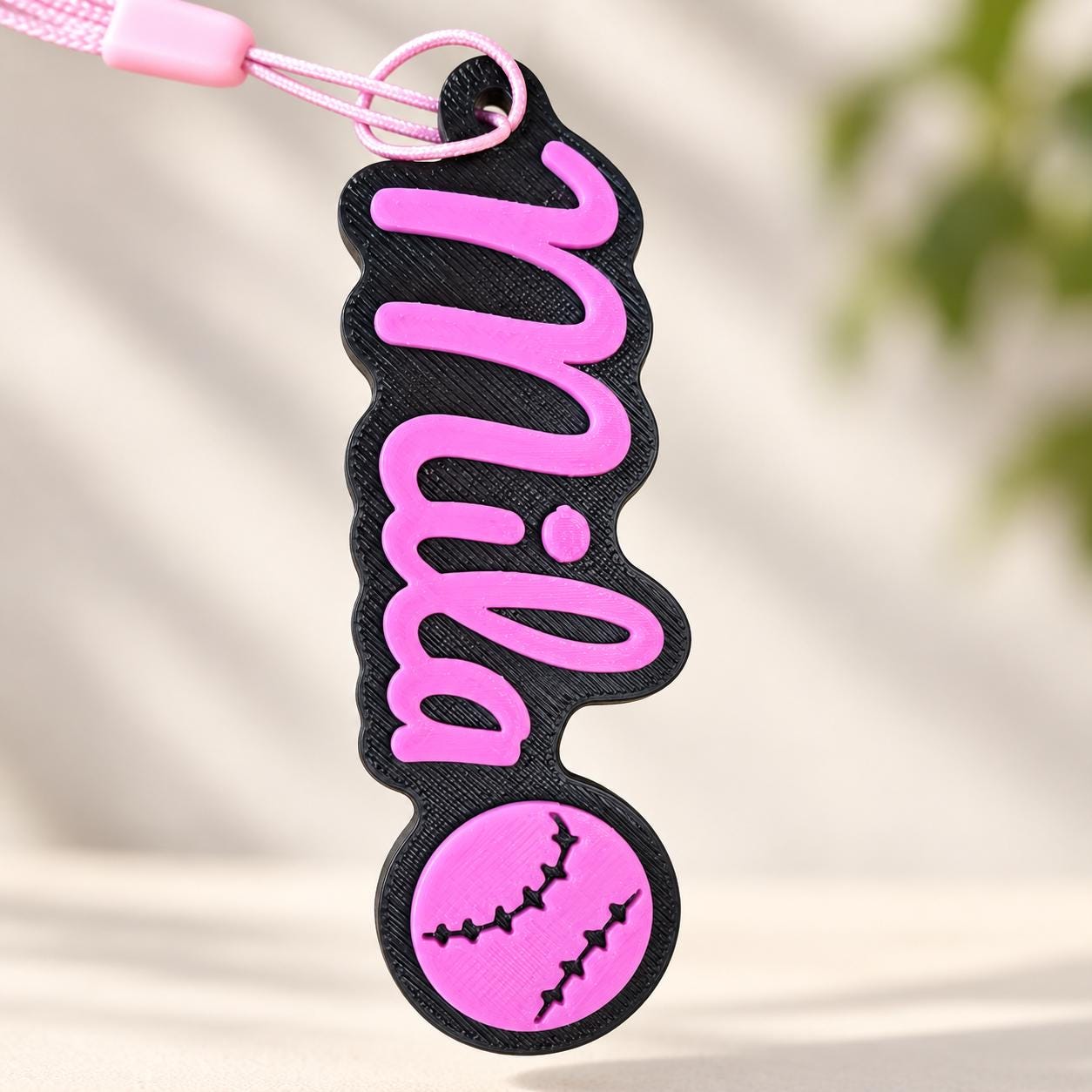 Personalized Bag Tag, Custom Name Tag with Emoji, Backpack Tag, Personalized Luggage Tag, Water Bottle Name Tag, Custom Bag Tag